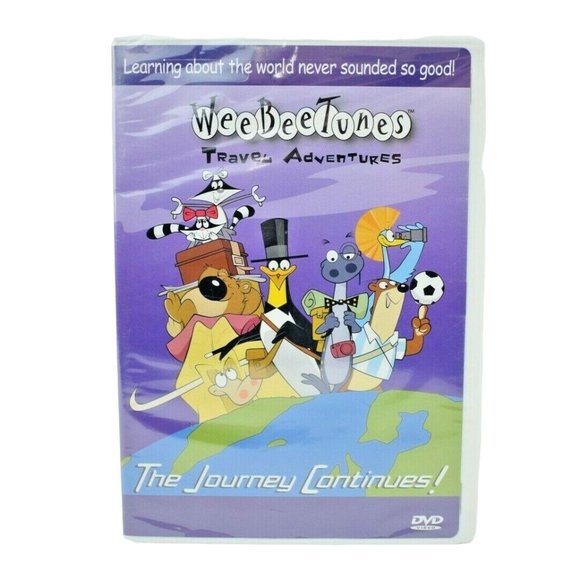 WeeBeeTunes Travel Adventures: The Journey Continues (DVD, 2002) New - Picture 1 of 2